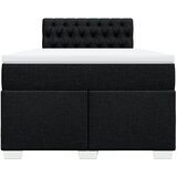  Krevet box spring s madracem crni 120 x 190 cm od tkanine | shoptok.hr