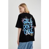Defacto cool oversize fit back printed short sleeve t-shirt | ePonuda.com