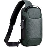  Torba preko ramena s USB punjenjem IS-36234 - Zelena KP36234 Cene