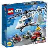 Lego kocke City Pregon s policijskim helikopterjem - 60243 | Shoptok.si