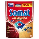 Excellence Premium 5in1 tablete za strojno pranje posuđa 42kom, xxl
