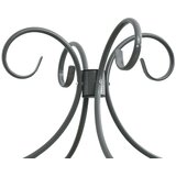  Okvir za krevet s nadstrešnicom sivi metalni 100 x 200 cm | Eponuda.com