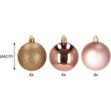  CA0005 BOŽIĆNE KUGLICE 6 CM 12 KOM. | shoptok.hr