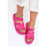 Boto Women's Rubber Slides With Strap Fuchsia Tavirae | shoptok.hr