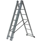 Awtools aluminijasta lestev 3x11 stopinj 150kg adapatacija do stopnic, (21106409) cene
