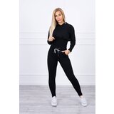 Kesi Set with wide cuffs in black color | Shoptok.si