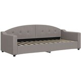  Dnevni krevet na razvlačenje smeđesivi 80 x 200 cm od tkanine | shoptok.hr