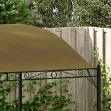 Nadstrešnica 3 x 2,4 m smeđe-siva 180 g/m² | shoptok.hr