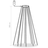  Svjetla za drvce 500 LED hladna bijela 500 cm unutarnja-vanjska | shoptok.hr