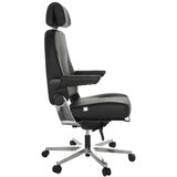 MID.YOU Pisarniški Stol 24 Hours F, Črna | Shoptok.si