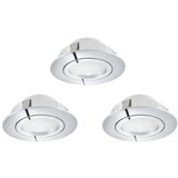 Eglo 78761 - Komplet od 3 LED prigušiva ugradna plafonska svetla PINEDA LED/6W/230V | Eponuda.com