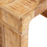 vidaXL Stranska miza Rjava 60 x 35 x 46 cm Trdnina mango lesa | Shoptok.si