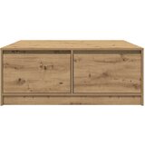 vidaXL stol za kavu s ladicama artisan hrast 100x100x40 cm | shoptok.hr