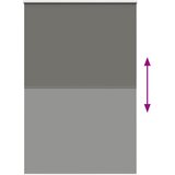 Rolo zavjesa Blackout siva 145x210 cm Širina tkanine 141,6 cm | shoptok.hr