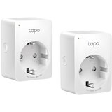 Tp-link Tapo P100(2-pack) Mini Smart Wi-Fi Socket, 220-240 V, 50/60 Hz, Max Load 10 A, 1200W, , 2.4 GHz Wi-Fi, Bluetooth 4.2 (onboarding only), 802.11 b/g/n, Amazon Certified for Humans (FFS) | Eponuda.ba