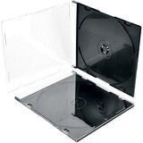  KUTIJA ZA 1 CD PVC SLIM PROZIRNA/CRNA Cijene