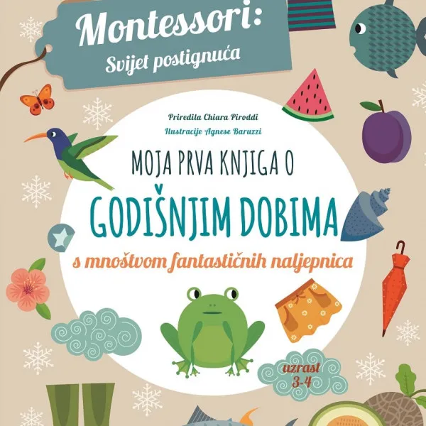 MALIK knjiga Montessori: Godišnja doba Cijene