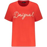 Desigual Neena ženska majica kratkih rukava crvena Cijene