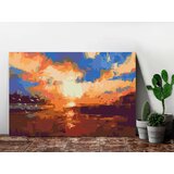  Slika za samostalno slikanje - Sunset on the Lake 60x40 | shoptok.hr