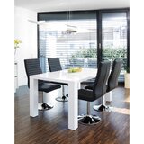 MID.YOU SET STOLOV, tekstil črna | Shoptok.si