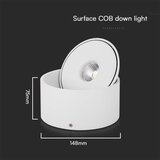  LED spot svetiljka LED/20W/230V 3000/4000/6400K bela | Eponuda.com