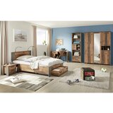 Premium Living omara za oblačila baghira, 3-Delna, rjava, temno siva | Shoptok.si