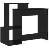  Stol s ladicama Crni hrast 106 x 41 x 88.5 cm Konstruirano drvo | shoptok.hr