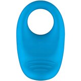 ROMP Juke - punjivi, vodootporni, vibrirajući prsten za penis (plavi) | shoptok.hr