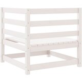  Kutna vrtna sofa bijela od masivne borovine | shoptok.hr
