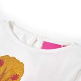  Dječja majica dugih rukava prljavo bijela boja 116 | shoptok.hr