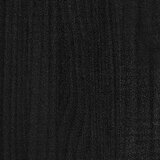 Ormarić za knjige s 4 razine crni 100 x 30 x 140 cm od borovine | shoptok.hr