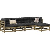 vidaXL 5-dijelni set vrtnih sofa od impregnirane borovine Cijene