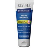Revuele gel za umivanje obraza - No Problem Facial Wash Gel - AHA/BHA/PHA Acids And Tea Tree | Shoptok.si