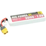 lipo akumulatorski paket za modele 7.4 V 3000 mAh mehka torba XT60, (20641642)