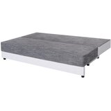 P & B ZOFA S POSTELJNO FUNKCIJO, siva, bela tekstil, leseni material | Shoptok.si