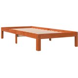  Okvir kreveta bez madraca voštano smeđi 90 x 190 cm od borovine | shoptok.hr