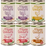 Varčno pakiranje "Menu Gustico" 12 x 400 g - Miks 4 sorte