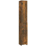Furnova Kopalniška omarica dimljeni hrast 25x26,5x170 cm inženirski les, (21947310) | Shoptok.si