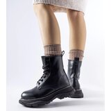 Gemre Black work boots on a chunky sole Borsano | Shoptok.si