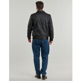Harrington Jakne FONZIE FAUX LEATHER Črna | Shoptok.si