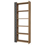 Hanah home polica za knjige city walnut chalcedony