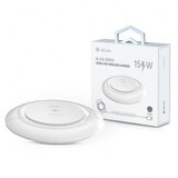 DEVIA Bežični punjač Allen Series Ultra Thin XT-117, 15W, Beli Cene