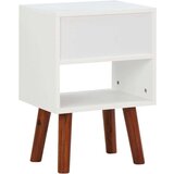  Noćni ormarići 2 kom od masivnog drva bagrema 40 x 30 x 57 cm | shoptok.hr