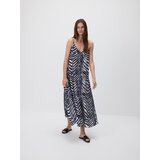 Reserved Midi haljina s visokim udjelom modalnih vlakana - šaren | shoptok.hr