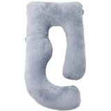 Momcozy® jastuk za trudnice huggable u-shape velvet dark grey | shoptok.hr