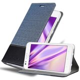  Ohišje, združljiv s HTC v temno modri barvi - zaščitni pokrov z magnetnim zapiranjem, stoječo funkcijo in režo za kartico, (20569771) | Shoptok.si