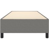  Okvir za krevet s oprugom tamnosivi 100x200 cm od tkanine | Eponuda.com