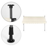 MULTIGARDEN tenda za terasu i balkon sa podešavanjem visine 3x1.2m beige multigarden AW-016 3X1.2 be | ePonuda.com