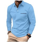 Betinno Massi Majice & Polo majice WXCX-1_Light_Blue Modra | Shoptok.si