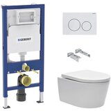 Geberit SIKOGES6W1D20 sat brevis wc školjka s kompletom duofix 458.103.00.1 Delta20 Cene
